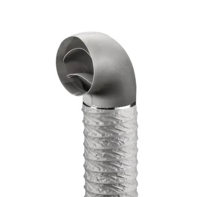 Immagine prodotto di Naber COMPAIR PRIME flow® P-RBVX 150 Curva per tubi a 90° con condotto flessibile 500 mm 4051026