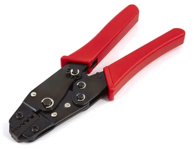 Immagine prodotto di Pinza crimpatrice, pressatrice per terminali elettrici, per connettore auto 0.25-6 mm²
