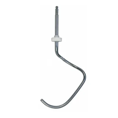 A single dough hook attachment for a kitchen mixer, shown against a white background.