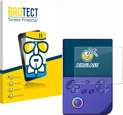 Produktbild von BROTECT Schutzglas für Anbernic RG40XXV Schutzfolie Panzer Folie Glas Display Schutz klar