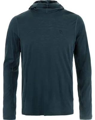 Produktbild von Fjällräven Herren Abisko Wool Hoodie, Dark Navy, L