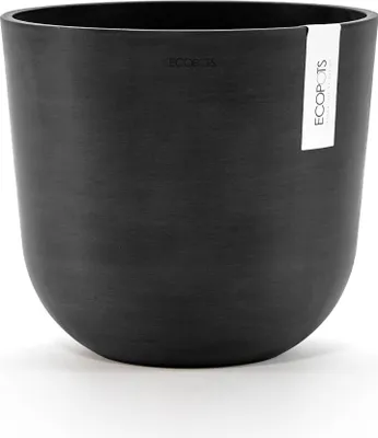 Produktbild von Ecopots Pflanztopf Oslo Ø 25 x 21,8 cm dunkelgrau