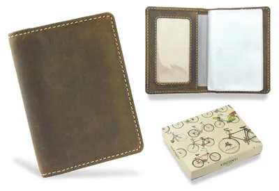 Obrázek produktu pro Visconti pánská peněženka z přírodní kůže hnědá RFID 8 karet