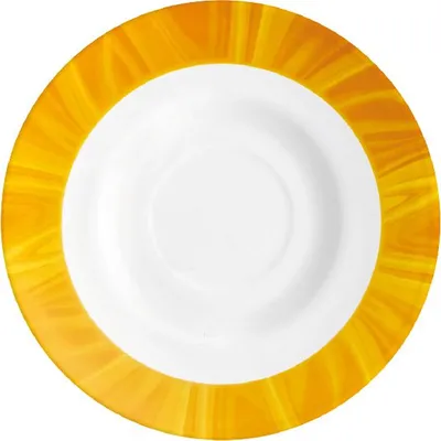 Image de BORMIOLI ROCCO Careware Soucoupe à café, jaune, ø : 145 mm