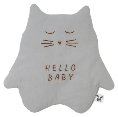 Image de Peluche Malomi, fabriquée à la main, représentant un chaton