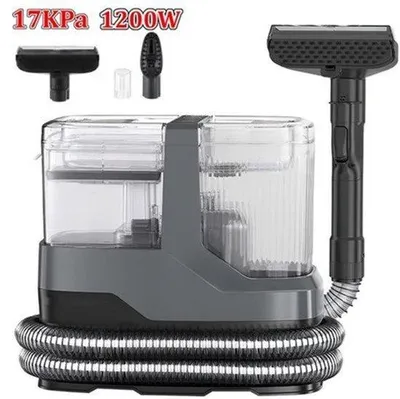 Obrázek produktu pro Čistič podlah 1650W, 15 kPa – nádrž 1,6 litru – materiál ABS – pro textilní povrchy – čistič koberců