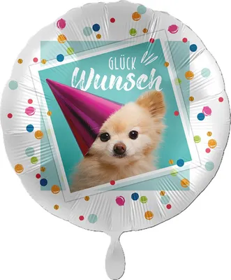 Produktbild von 18"/Ø43cm Folienballon "Glückwunsch"