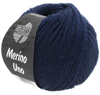 Produktbild von Lana Grossa - Merino Uno 0004 nachtblau