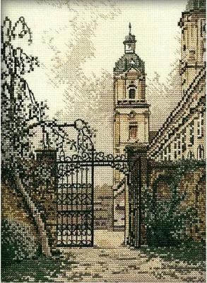 Zdjęcie produktu dla Zestaw do haftu krzyżykowego RTO "Stare Miasto" R169, wzór liczony, 19x27 cm