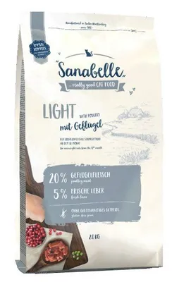 Zdjęcie produktu dla Sucha karma dla kotów Sanabelle Light 10 kg