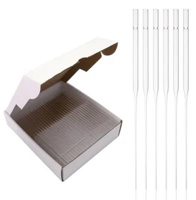 Zdjęcie produktu dla Omgoods - Pipety Pasteur, 7x230 mm, szkło borosilikatowe - 250 sztuk