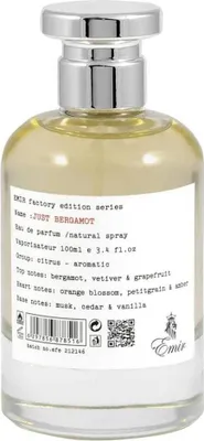 Image de Emir Just Bergamot Factory Edition eau de parfum unisexe 100 ml