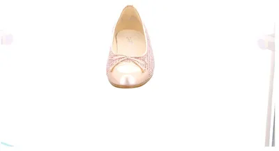 Produktbild von Gabor Damen Rosa Schlupf-Ballerinas mit Schleifen-Detail und flacher Sohle