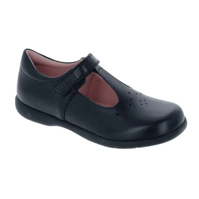 Immagine prodotto di Geox - Scarpe da bambina "Naimara", perforate, in vernice FS8352 (35 EU) (Nero)