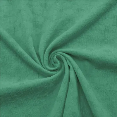 Musselin Jacquard Double Gauze ab 1m x 1,4m Oeko-Tex Double Face Design Baumwollstoff Meterware blassgruen