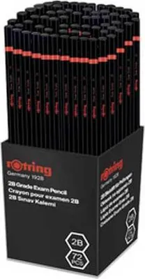 Produktbild von rotring Bleistift BLACK EXAM im 72er Köcher