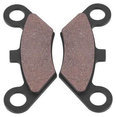 Imagen del producto de 2 pastillas de freno delanteras para CFMoto CF500, modelos de 500cc y 600cc, vehículos todo terreno (ATV) y vehículos utilitarios todo terreno (UTV) X5, X6, X8
