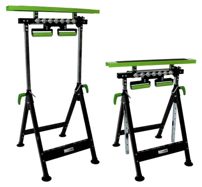 Produktbild von 2x Höhenverstellbarer Multifunktions-Arbeitsbock mit Rollen und Klappmechanismus, 200 kg