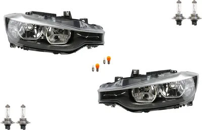 Produktbild von Scheinwerfer passend für BMW 3er F30 F31 11-15 Leuchtmittel Satz L R 63117259523 7259523 63117259524 7259524 Johns
