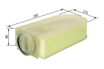 Produktbild von Bosch Luftfilter F 026 400 133