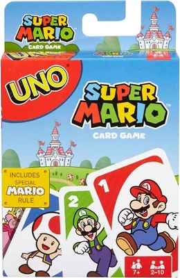 Obrázek produktu pro Karetní hra Super Mario Bros pro 2-4 hráče, zábavná rodinná zábava