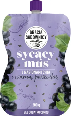 Immagine prodotto di Bracia Sadownicy Mousse nutriente con semi di chia e ribes nero 200 g