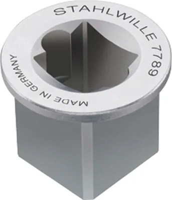Produktbild von STAHLWILLE 58521089, Torque wrench end fitting, Chrom, 1 Stück(e), 40 g