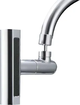 Produktbild von Wasserhahn Küche 360° Drehbar Küchenarmatur Ausziehbar mit 4 Modi Multifunktionaler Hochdruck Spültischarmatur  AntikorrosionRostschutz Wasserhahn für Küchen Waschbecken Badezimmer und Toiletten