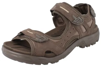 Produktbild von ECCO Offroad Yucatan Herren Trekkingsandale dunkelbraun Nubukleder - Größe: 43