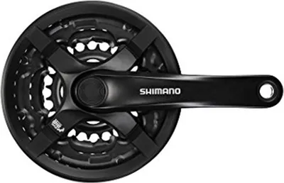 Immagine prodotto di KRG Shimano TY501 42/34/24 175mm schwarz FCTY501 4-kant 6/7/8-fach mit KSS
