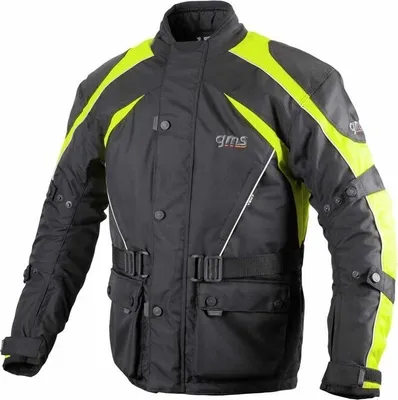 Produktbild von gms Jacke Twister schwarz-gelb fluo M