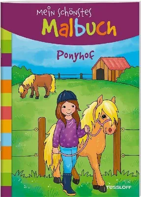 Produktbild von Mein schönstes Malbuch. Ponyhof