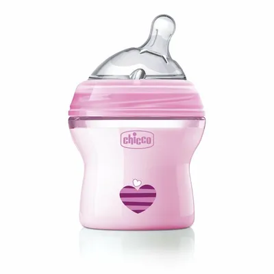 Image de Bavoir Chicco Nat-Feel 0 mois pour fille, 150 ml