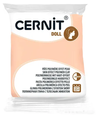 Produktbild von Cernit 6x Cernit DOLL 56 g Suntan CE0950056855C