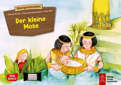 Zdjęcie produktu dla Bildkarten für unser Erzähltheater: Der kleine Mose