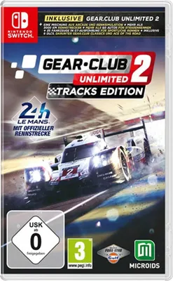Produktbild von Gear Club Unlimited 2, 1 Nintendo Switch-Spiel (Tracks Edition)