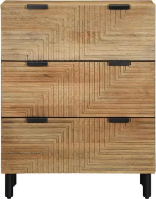 Produktbild von vidaXL Sideboard Braun 60x33x75 cm Massivholz Mango