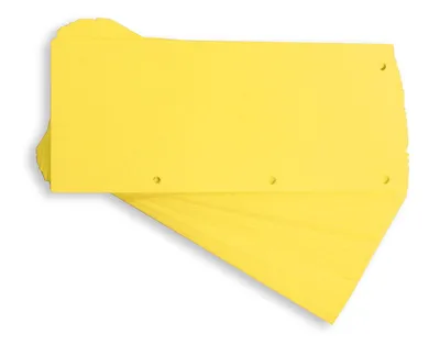 Immagine prodotto di Oxford 400014010 Strisce divisorie Duo 160 g/m² cartone - giallo, 60 pezzi