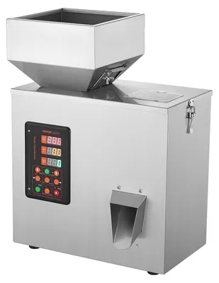 Productafbeelding van VEVOR poederafvulkraan, 0,002–0,22 lbs / 1–100 g, automatische, intelligente machine voor het afwegen en afvullen van poeders, geschikt voor het afvullen van flessen en zakken met poeders, korrels, zaden, meel, bonen en glitter