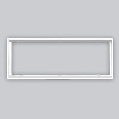 Produktbild von Rahmen für Lüftungsgitter, putzbündig, 450 x 170 mm, weiß