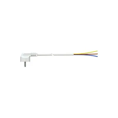 Productafbeelding van Stroomkabel Solera 7000/1,5, Schuko, 4,8 mm, 250 V, 16 A, wit, 3 x 1,5 mm, 1,5 meter