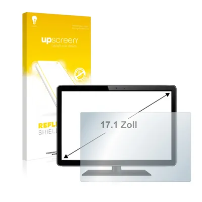 Produktbild von upscreen Schutzfolie für Kassensysteme mit 43.4 cm (17.1 Zoll) Displays 378 x 212.8 mm Displayschutz Displayschutzfolie Folie Matt Entspiegelungsfolie