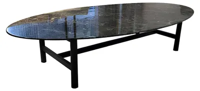 Immagine prodotto di Tavolino ovale Tavolino laterale Tavolino di design Tavoli da salotto Divano