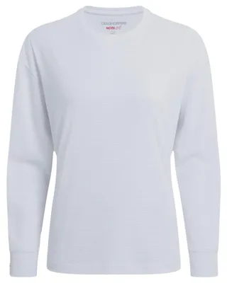 Produktbild von NosiLife SolarShield+ Long Sleeved Women 42 (16) weiß - white
