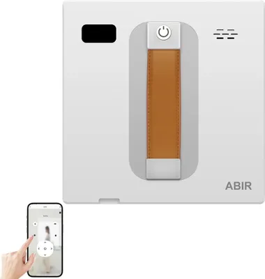 Produktbild von Robot Fensterstaubsauger, 3000PA Saugkraft, Dual-Wassersprühfunktion, Weiß, Ja