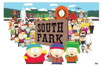 Productafbeelding van South Park - Openingscene - 61x91,5 cm - Poster