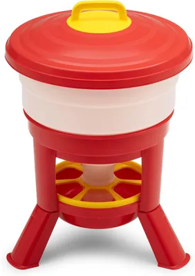 Produktbild von Agrarzone Futterautomat Geflügel mit Fressgitter 30 L
