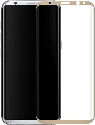 Produktbild von Samsung Galaxy S8 3D Panzer Glas Folie Display 9H Schutzfolie Hüllen Case Gold