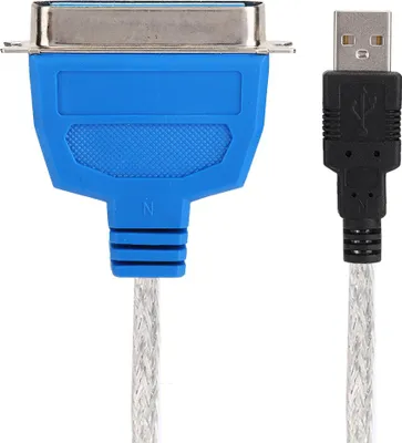 Zdjęcie produktu dla Adapter kabla USB do drukarki 1284 Standardowy interfejs Cn36 Kabel USB do portu równoległego