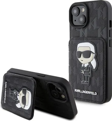 Obrázok produktu pre Puzdro Karl Lagerfeld KLHCP15SSAKKNSCK pre iPhone 15 6,1", čierne